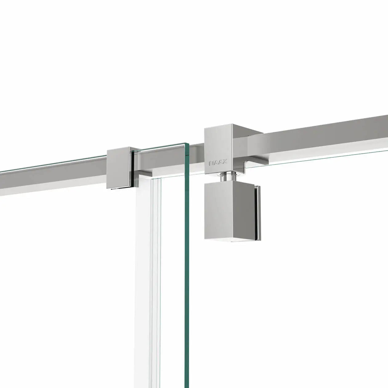 ModulR 48 x 36 x 78 in. 8mm Pivot Shower Door for Wall-mount Installation with Clear glass in Chrome - Plumbing Market