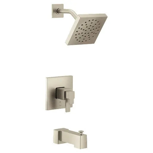 Moen 90 Degree Brushed Nickel M-CORE 4-Series Tub/Shower  UTS4713EPBN - Plumbing Market