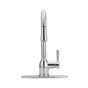 Moen Adler Single Handle High Arc Pull Down Kitchen Faucet in Chrome - Plumbing Market