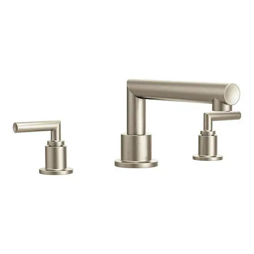 Moen Arris Brushed Nickel Two-Handle Roman Tub Faucet  TS93003BN - Plumbing Market