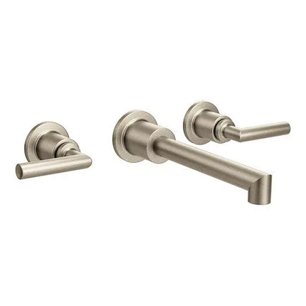 Moen Arris Brushed Nickel Two-Handle Wall Mount Bathroom Faucet  TS43003BN - Plumbing Market