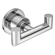 Moen Arris Chrome Double Robe Hook  YB0803CH - Plumbing Market