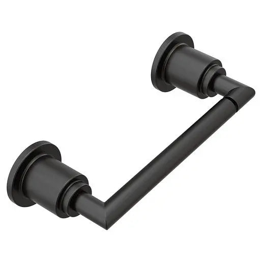 Moen Arris Matte Black Pivoting Toilet Paper Holder  YB0808BL - Plumbing Market