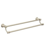 Moen Belfield Brushed Nickel 24" Double Towel Bar  YB6422BN - Plumbing Market