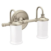 Moen Belfield Brushed Nickel Bath Light  YB6462BN - Plumbing Market