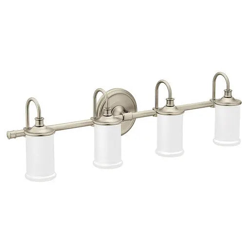 Moen Belfield Brushed Nickel Bath Light  YB6464BN - Plumbing Market