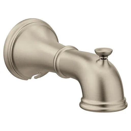 Moen Belfield Brushed Nickel Diverter Spout  185820BN - Plumbing Market