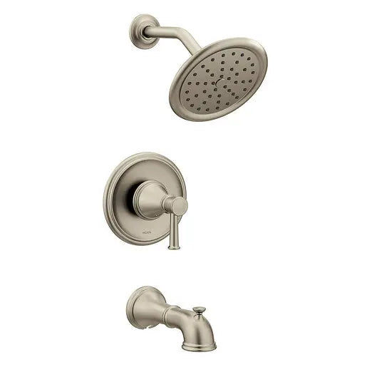 Moen Belfield Brushed Nickel Posi-Temp® Eco-Performance Tub/Shower  T2313EPBN - Plumbing Market