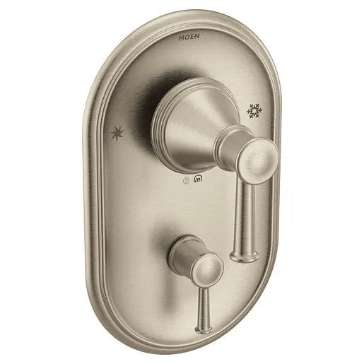 Moen Belfield Brushed Nickel Posi-Temp® With Diverter Valve Trim  T2310BN - Plumbing Market