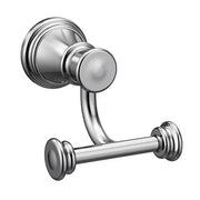 Moen Belfield Chrome Double Robe Hook  YB6403CH - Plumbing Market