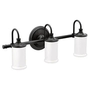 Moen Belfield Matte Black Bath Light  YB6463BL - Plumbing Market