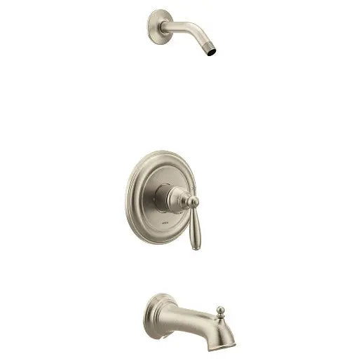 Moen Brantford Brushed Nickel M-CORE 2-Series Tub/Shower - No Head  UT2153NHBN - Plumbing Market
