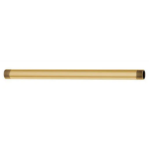 Moen Brushed Gold 12" Straight Shower Arm  226651BG - Plumbing Market