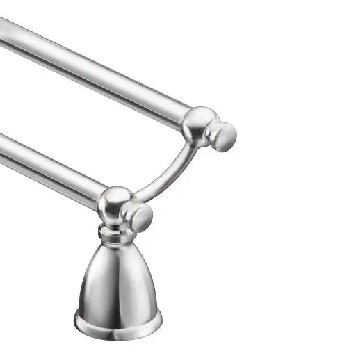 Moen Caldwell Chrome 24" Double Towel Bar  Y3122CH - Plumbing Market
