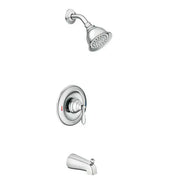 Moen Caldwell Chrome Posi-Temp® Eco-Performance Tub And Shower Faucet  82496EP - Plumbing Market