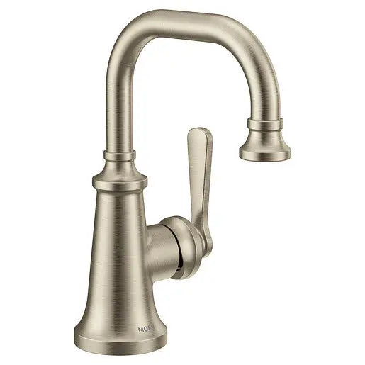 Moen Colinet Brushed Nickel One-Handle High Arc Bathroom Faucet  S44101BN - Plumbing Market