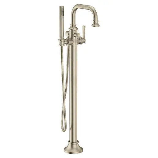 Moen Colinet Brushed Nickel One-Handle Tub Filler Includes Hand Shower  S44507BN - Plumbing Market