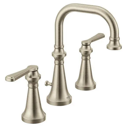 Moen Colinet Brushed Nickel Two-Handle High Arc Bathroom Faucet  TS44102BN - Plumbing Market