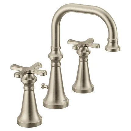 Moen Colinet Brushed Nickel Two-Handle High Arc Bathroom Faucet  TS44103BN - Plumbing Market