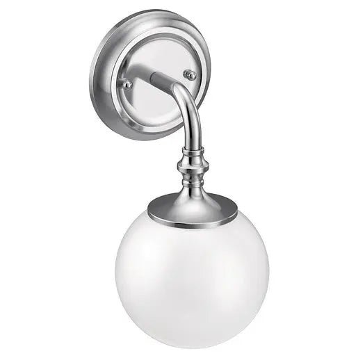 Moen Colinet Chrome One Globe Bath Light  YB0561CH - Plumbing Market