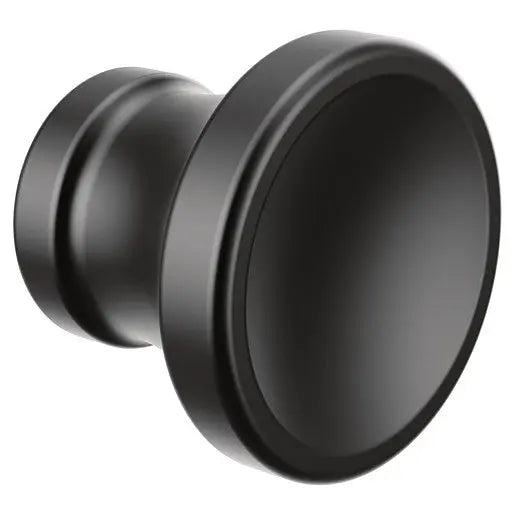 Moen Colinet Matte Black Drawer Knob  YB0505BL - Plumbing Market