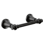 Moen Colinet Matte Black Pivoting Paper Holder  YB0508BL - Plumbing Market