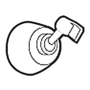 Moen Commercial Hand-Held Showerwall Bracket Kit, 5270 Series  104414 - Plumbing Market