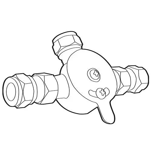 Moen Commercial Mixing Valve With Check Valves  104424 - Plumbing Market