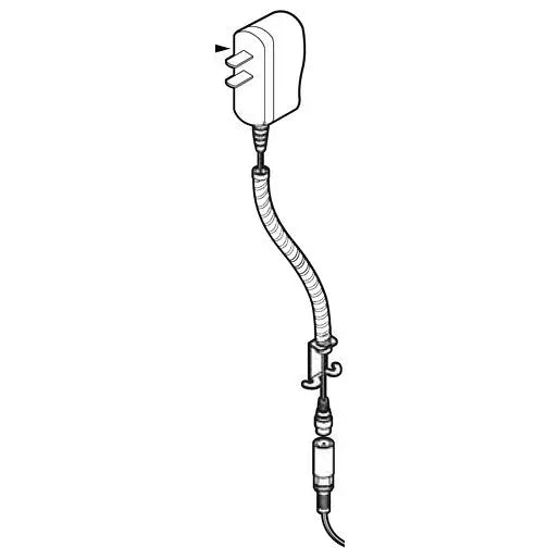 Moen Commercial Plug-In Power Adapter (With Cable) For 8306, 8308  104446 - Plumbing Market