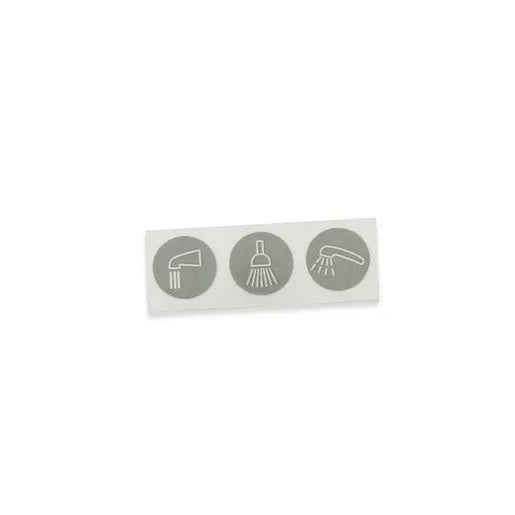 Moen Commercial Shower Function Label, 3 Function Transfer Valve  100087 - Plumbing Market