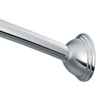 Moen Curved Shower Rods Chrome 5' Curved Shower Rod  CSR2165CH - Plumbing Market
