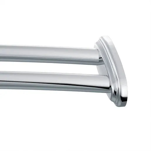 Moen Curved Shower Rods Chrome Adjustable Curved Shower Rod  DN2141CH - Plumbing Market