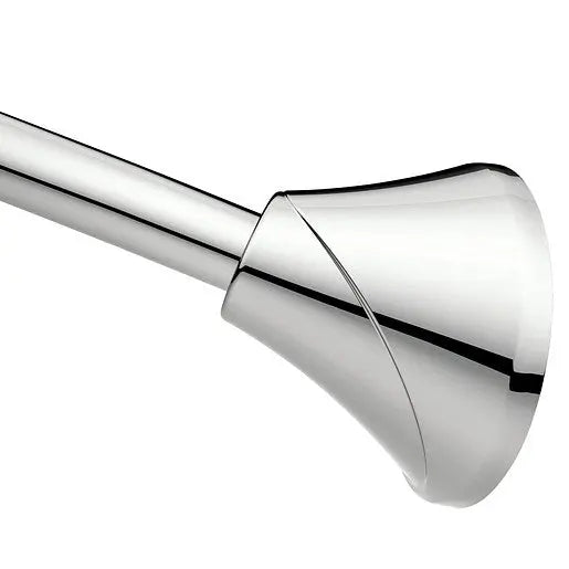 Moen Curved Shower Rods Chrome Tension Curved Shower Rod  CSR2172CH - Plumbing Market