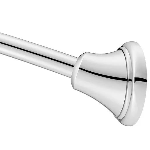 Moen Curved Shower Rods Chrome Tension Curved Shower Rod  DN2171CH - Plumbing Market