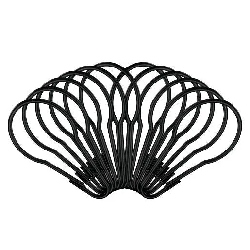 Moen Curved Shower Rods Matte Black Tension Or Permanent  MDN2170BL - Plumbing Market