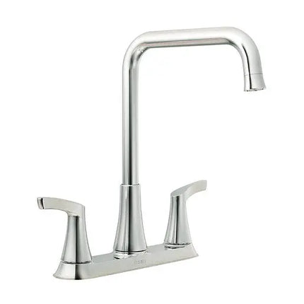 Moen Danika Chrome Two-Handle High Arc Kitchen Faucet  87633 - Plumbing Market