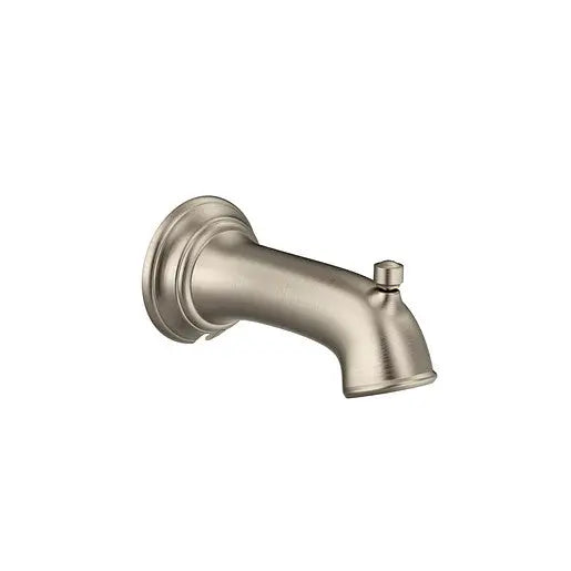 Moen Dartmoor Brushed Nickel Diverter Tub Spout  3737BN - Plumbing Market