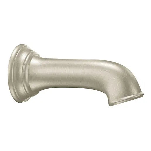 Moen Dartmoor Brushed Nickel Non-Diverter Spout  3858BN - Plumbing Market
