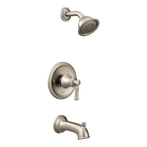 Moen Dartmoor Brushed Nickel Posi-Temp® Eco-Performance Tub/Shower  T2183EPBN - Plumbing Market