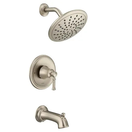 Moen Dartmoor Brushed Nickel Posi-Temp® Eco-Performance Tub/Shower  T2283EPBN - Plumbing Market