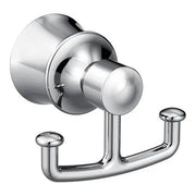 Moen Dartmoor Chrome Double Robe Hook  YB2103CH - Plumbing Market