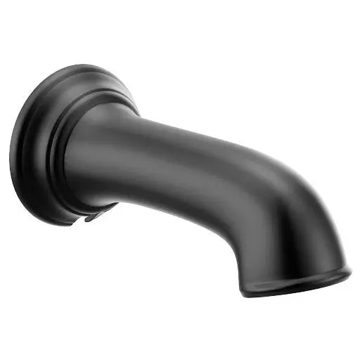 Moen Dartmoor Matte Black Nondiverter Spouts  3858BL - Plumbing Market