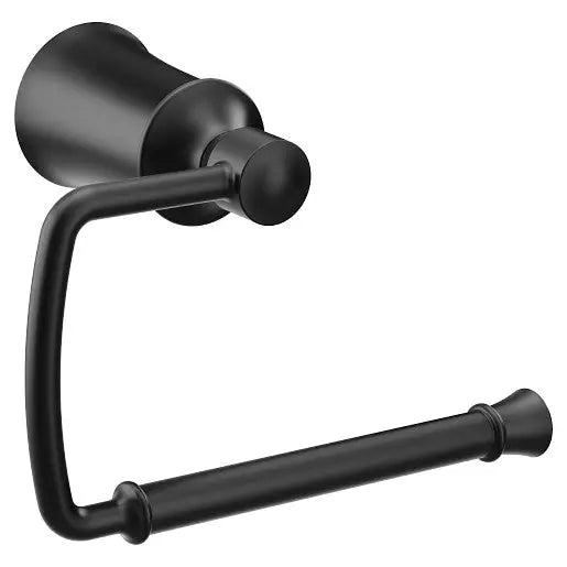 Moen Dartmoor Matte Black Paper Holder  YB2108BL - Plumbing Market
