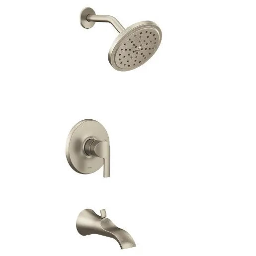 Moen Doux Brushed Nickel M-CORE 2-Series Tub/Shower  UTS2203EPBN - Plumbing Market