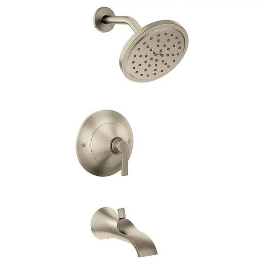 Moen Doux Brushed Nickel Posi-Temp® Eco-Performance Tub/Shower  TS2203EPBN - Plumbing Market