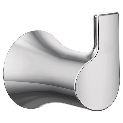 Moen Doux Chrome Single Robe Hook  YB0203CH - Plumbing Market