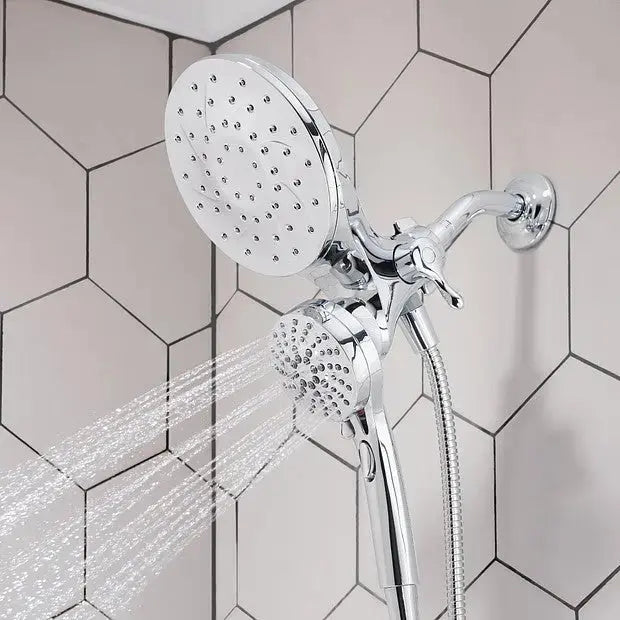 Moen Engage Six-Function Standard With Handheld Shower Chrome - Plumbing Market