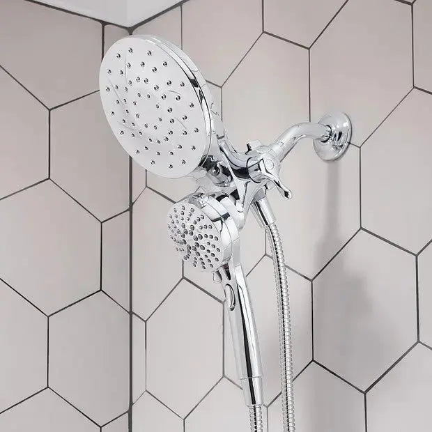 Moen Engage Six-Function Standard With Handheld Shower Chrome - Plumbing Market