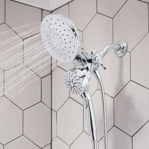 Moen Engage Six-Function Standard With Handheld Shower Chrome - Plumbing Market