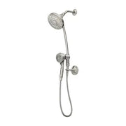Moen Engage Spot Resist Brushed Nickel Six-Function 6-1/2" Diameter Spray Head Standard With Handshower  28501SRN - Plumbing Market